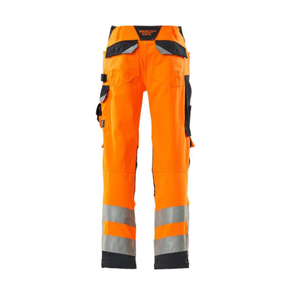 MASCOT® Kendal broek, signalisatie oranje/zwartblauw