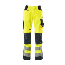 MASCOT® Kendal broek, signalisatie geel/zwart-blauw