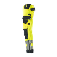 MASCOT® Kendal broek, signalisatie geel/zwart-blauw