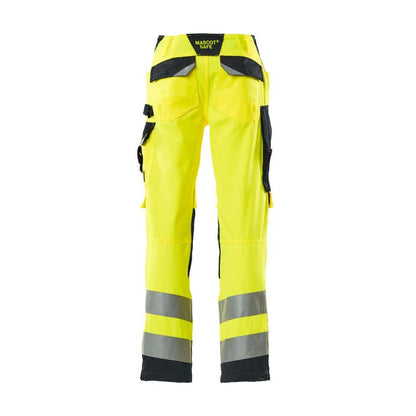 MASCOT® Kendal broek, signalisatie geel/zwart-blauw