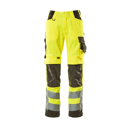 MASCOT® Kendal broek, signalisatie geel/donker antraciet