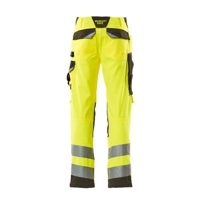 MASCOT® Kendal broek, signalisatie geel/donker antraciet