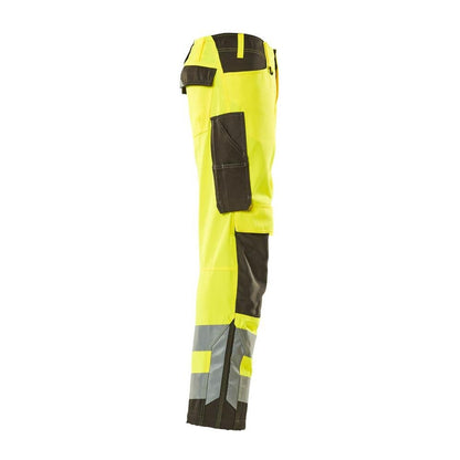 MASCOT® Kendal broek, signalisatie geel/donker antraciet
