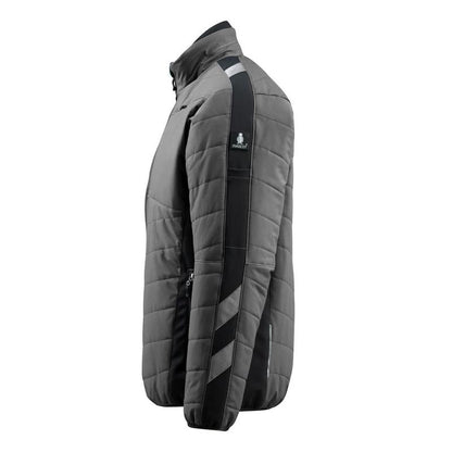 MASCOT® Erding thermische jas, donker antraciet/zwart
