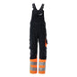 MASCOT® Sunderland tuinbroek, zwartblauw/fluo oranje