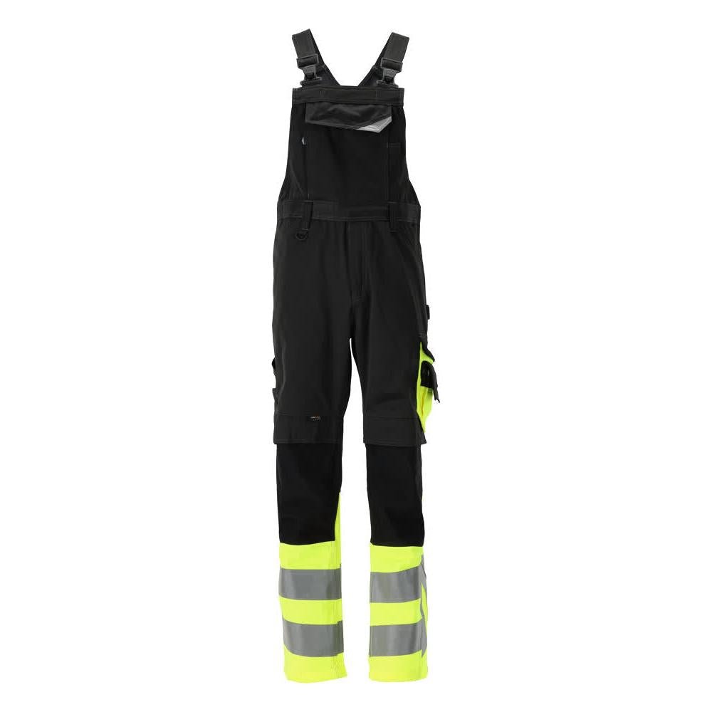 MASCOT® Sunderland tuinbroek, zwart/fluo geel