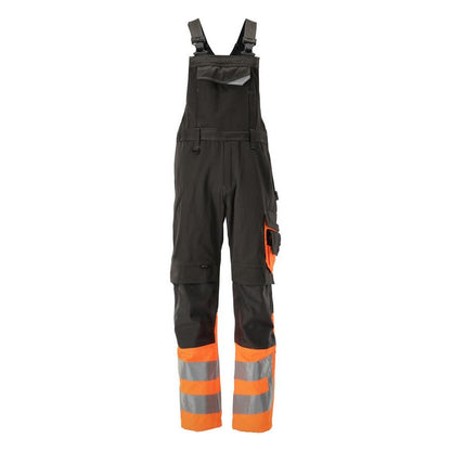 MASCOT® Sunderland tuinbroek, donker antraciet/fluo oranje
