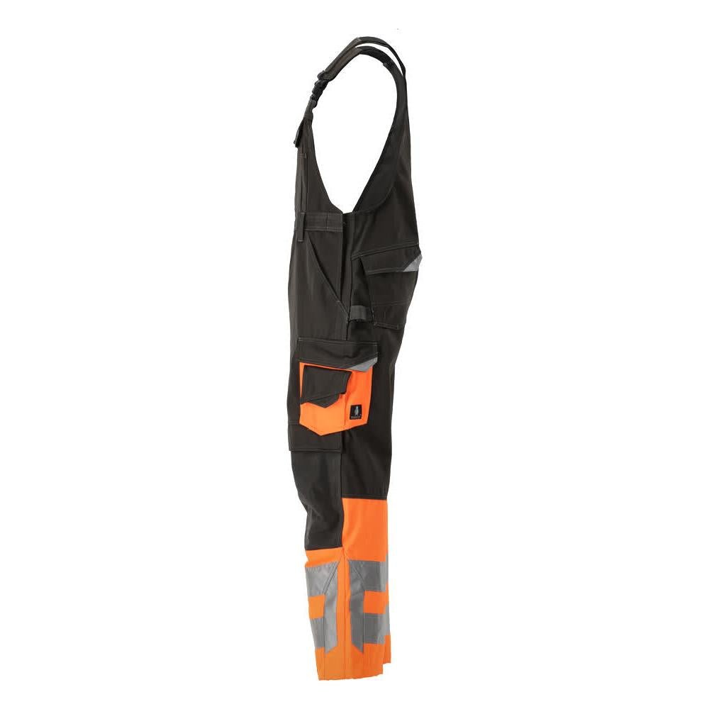MASCOT® Sunderland tuinbroek, donker antraciet/fluo oranje