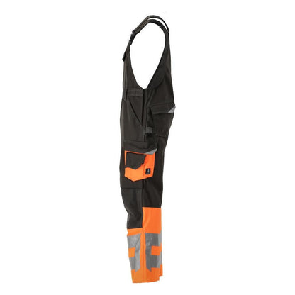 MASCOT® Sunderland tuinbroek, donker antraciet/fluo oranje
