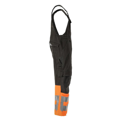MASCOT® Sunderland tuinbroek, donker antraciet/fluo oranje