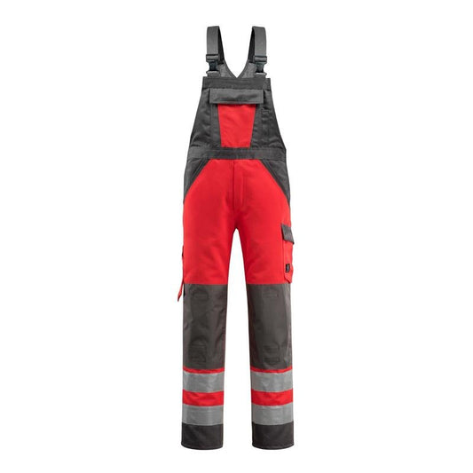 MASCOT® Gosford tuinbroek, signalisatie rood/donker antraciet