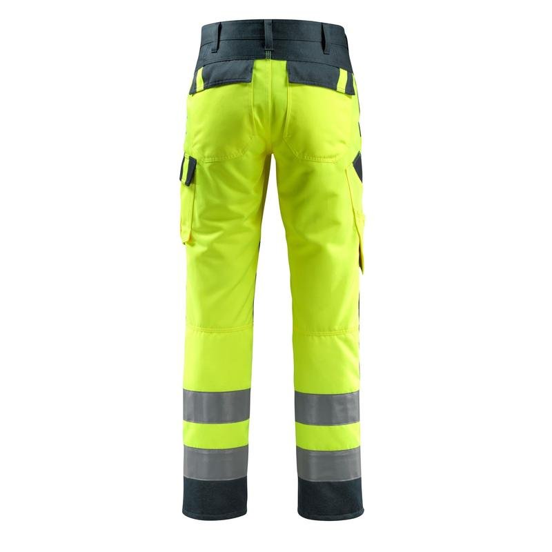 MASCOT® Maitland broek, signalisatie geel/zwart-blauw