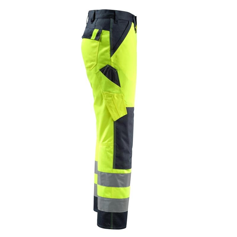 MASCOT® Maitland broek, signalisatie geel/zwart-blauw