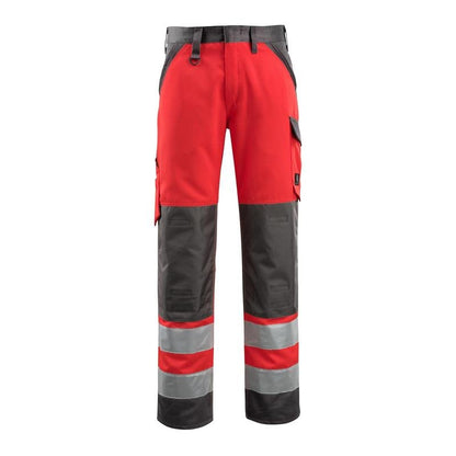 MASCOT® Maitland broek, signalisatie rood/donker antraciet