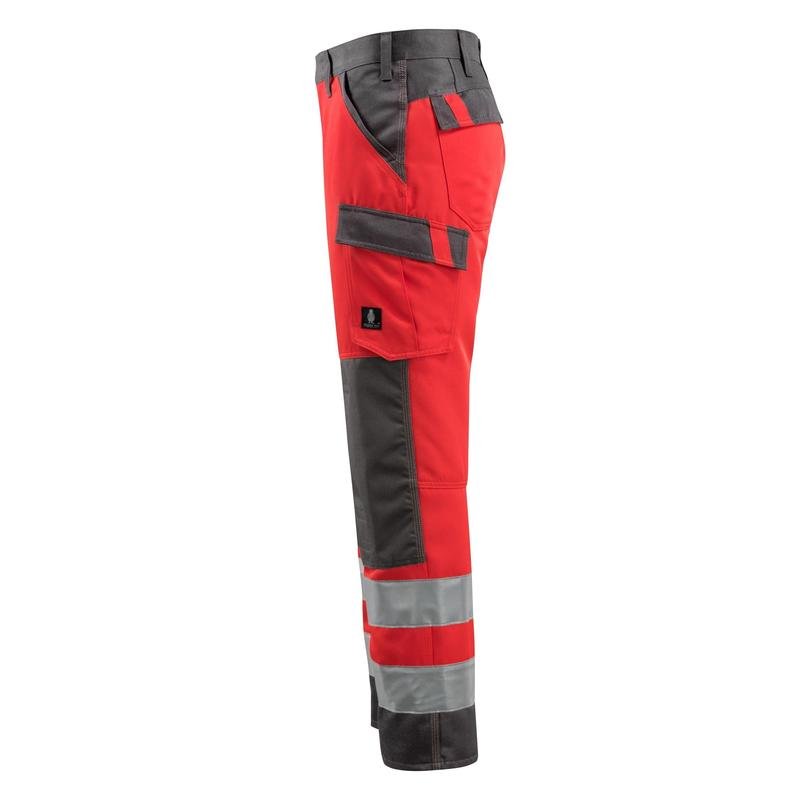 MASCOT® Maitland broek, signalisatie rood/donker antraciet