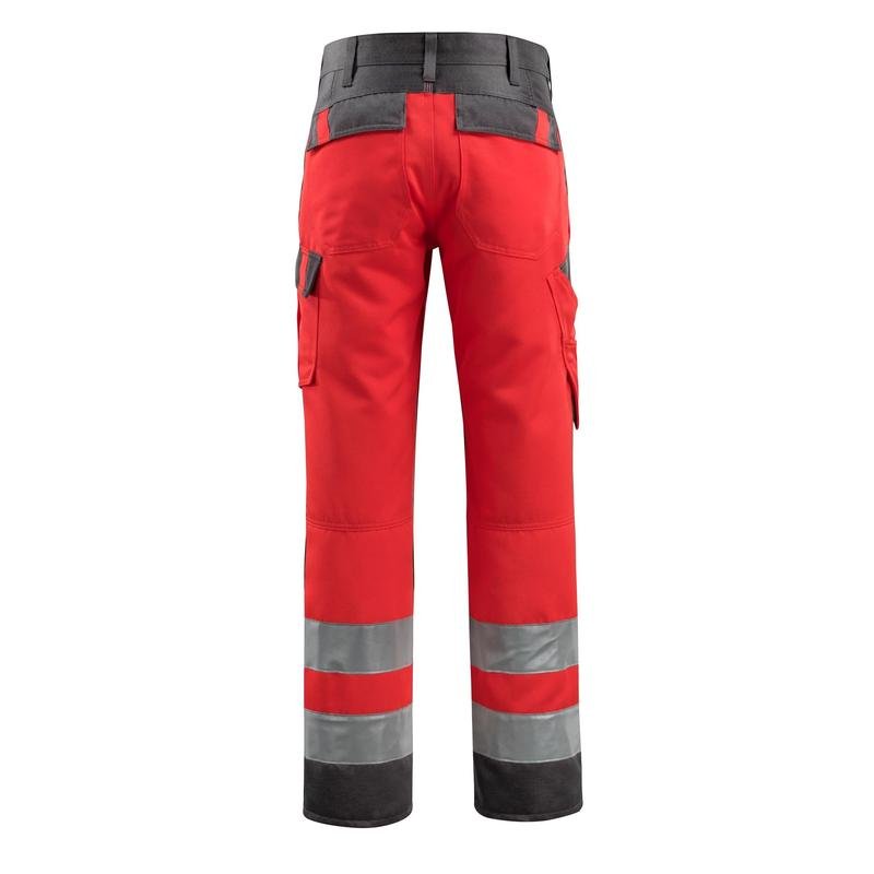 MASCOT® Maitland broek, signalisatie rood/donker antraciet