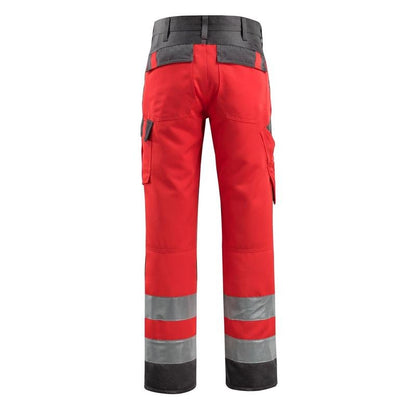 MASCOT® Maitland broek, signalisatie rood/donker antraciet