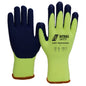 NITRAS WINTER BLOCKER, winterhandschoenen, neon geel/blauw
