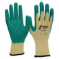 NITRAS GRIP, latex handschoenen, geel/groen
