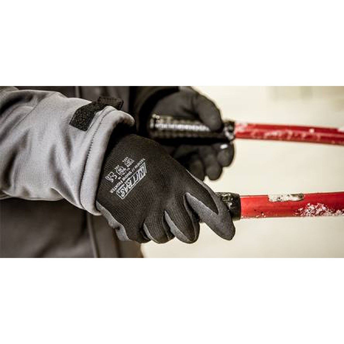 NITRAS SNOW FIGHTER, winterhandschoenen, zwart