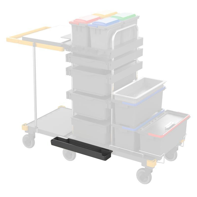 VERMOP mopsteun inclusief houder, antraciet, 52 x 12 x 6 cm