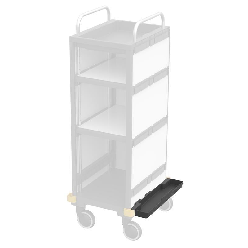 VERMOP mopsteun inclusief houder, antraciet, 52 x 12 x 6 cm