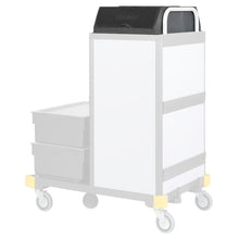 VERMOP draaideksel, antraciet, 51 x 37 x 14 cm