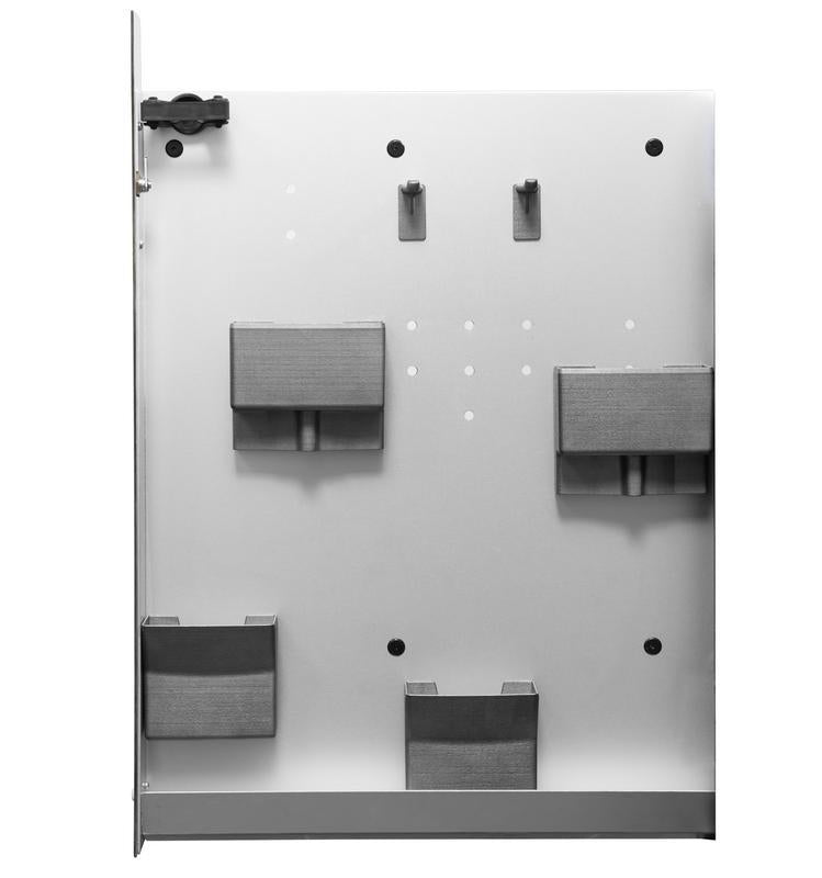 VERMOP Scandic X Gereedschapskist "Platinum Wit"