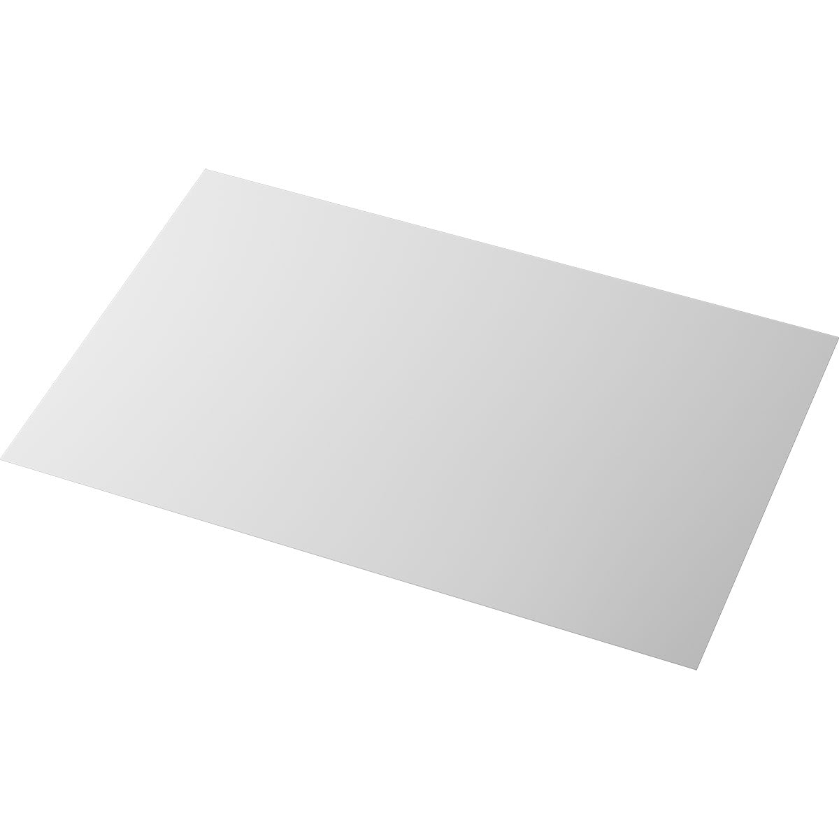 Ein hellgraues, glattes, rechteckiges Silikon-Tischset (30 x 45 cm) der Duni GmbH bietet eleganten Tischschutz und wird vor einem weißen Hintergrund präsentiert.