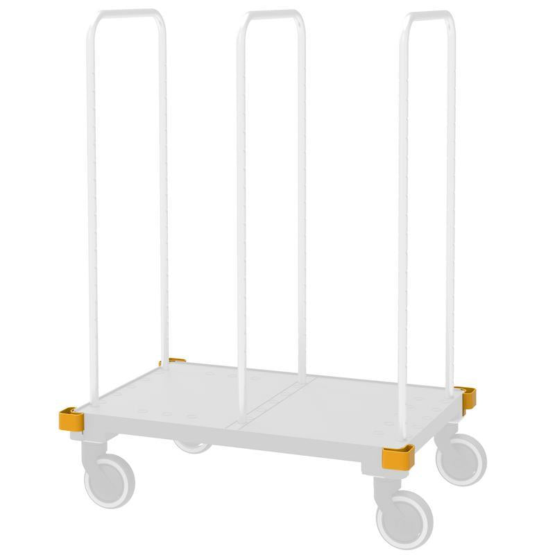 VERMOP schokbeschermingsset Plus, (4 stuks), 13 x 9 x 6 cm