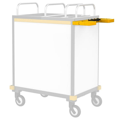 VERMOP dubbele steel met steelhouder, 53 x 19 x 5 cm