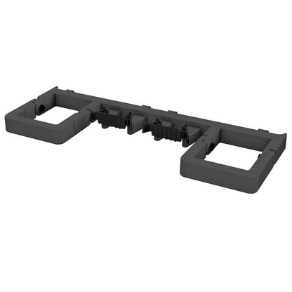 VERMOP dubbele steel met steelhouder, 53 x 19 x 5 cm