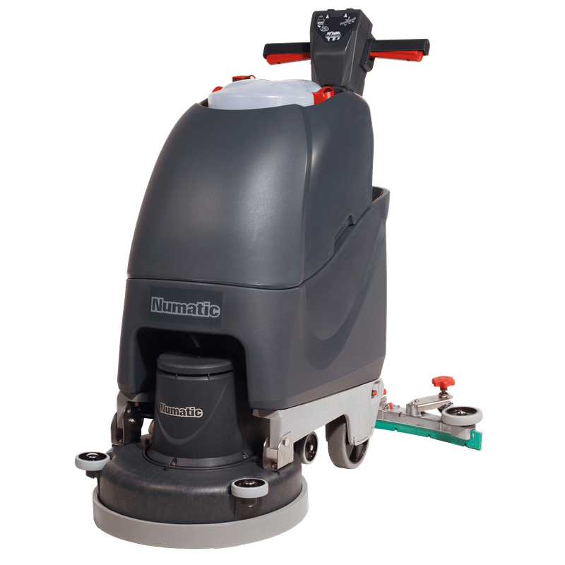 Numatic kabelschrobzuigmachine TT4045G met TenTec borstel rood | Pak (1 stuk)