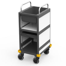 VERMOP Equipe minibar kleine relaunch geel, 46 x 56 x 112 cm