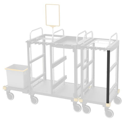 VERMOP hoekprofielstrip, antraciet 735mm, 74 x 4 x 2 cm