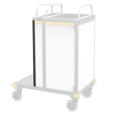 VERMOP hoekprofielstrook met slot links, 74 x 4 x 2 cm