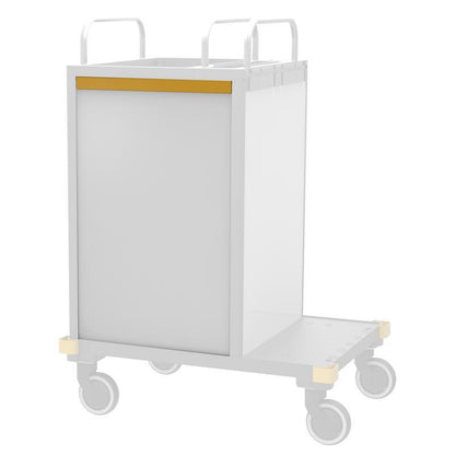 VERMOP achterwand H+ Gereedschapskist Platina Wit, 738 x 48 cm