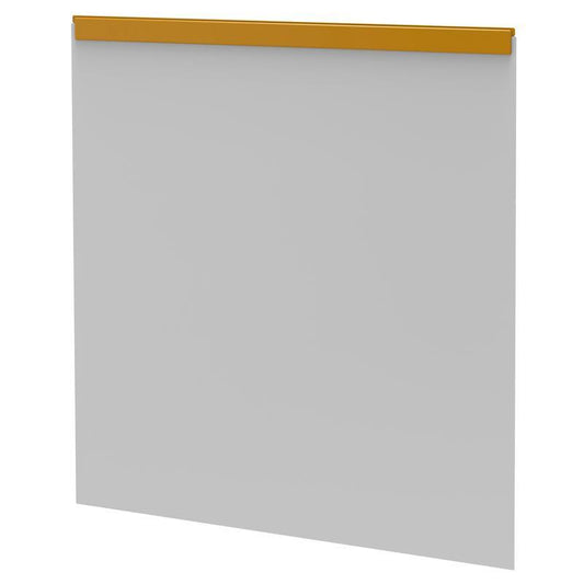 VERMOP achterwand H+ 10l bak Platina Wit 738 x 600 x 9 cm