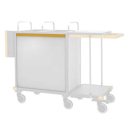 VERMOP achterwand “Platinum Wit”