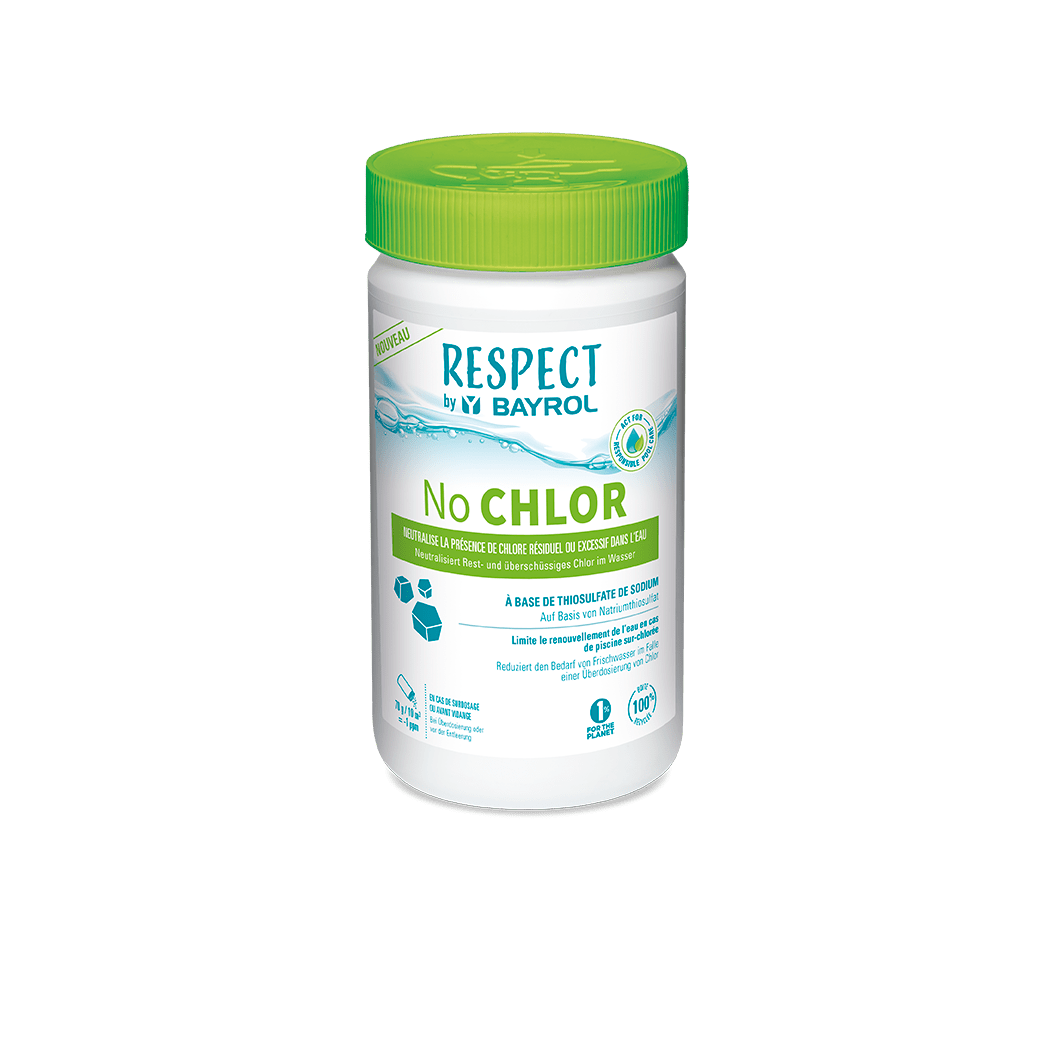 BAYROL No CHLOR Effectieve Neutralisatie van Desinfectiemiddelen | Dose (1 Stuk) 