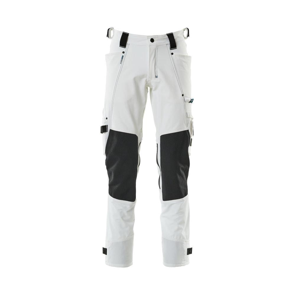 Broek met kniezakken van Dyneema, stretchbroek, wit