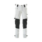 Broek met kniezakken van Dyneema, stretchbroek, wit