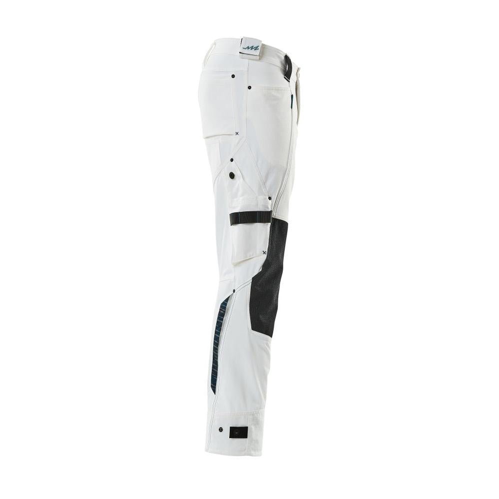 Broek met kniezakken van Dyneema, stretchbroek, wit