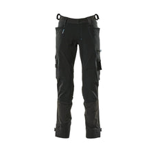 Broek met kniezakken van Dyneema, stretchbroek, zwart
