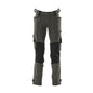 Broek met kniezakken van Dyneema, stretchbroek, donker antraciet