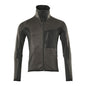 Fleece trui met microfleece jack met ritssluiting