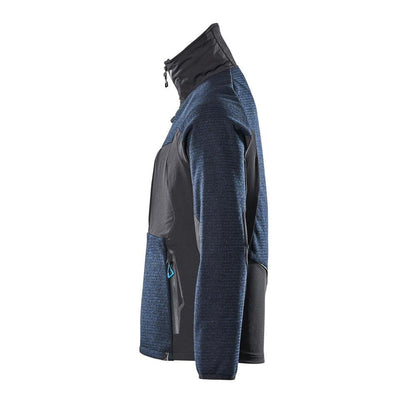 Jas, gebreid, met membraanvest