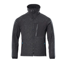Jas, gebreid, met membraanvest