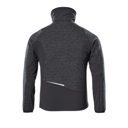 Jas, gebreid, met membraanvest