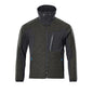 Jas, gebreid, met membraanvest
